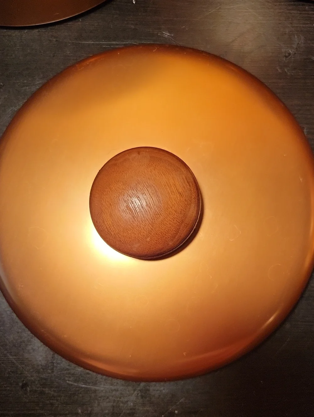 Vintage Mirro Copper Tone Metal Canister Set - 2 Pieces